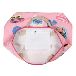 Fashion Barbie Rosa Bolsa de Playa Soleil Malibu