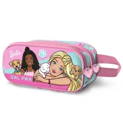 Sale Barbie Rosa Estuche Portatodo Doble 3D Pets