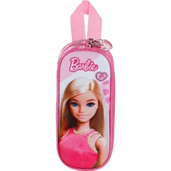 Fashion Barbie Rosa Estuche Portatodo Doble 3D Fashion