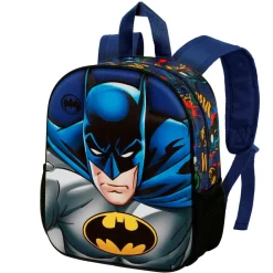Discount Batman Azul Mochila 3D Pequeña Rage