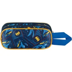 Clearance Batman Azul Oscuro Estuche Portatodo Doble 3D Night