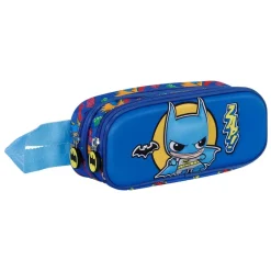Best Batman Multicolor Estuche Portatodo Doble 3D Zap