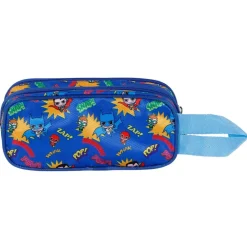Best Batman Multicolor Estuche Portatodo Doble 3D Zap
