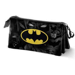 Hot Batman Negro Estuche Portatodo Triple Caped