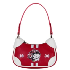 Fashion Betty Boop Burdeos Bolso Fancy Casual Varsity