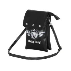 Hot Betty Boop Negro Bolso para Móvil Motor Love