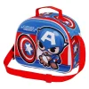 Discount Capitán América Azul Bolsa Portamerienda 3D Let's go