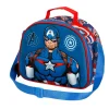 Sale Capitán América Azul Bolsa Portamerienda 3D First