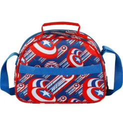 Sale Capitán América Azul Bolsa Portamerienda 3D First