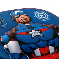 Sale Capitán América Azul Bolsa Portamerienda 3D First