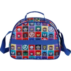 Discount Capitán América Azul Bolsa Portamerienda 3D Punch
