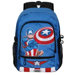 Fashion Capitán América Azul Mochila Fight FAN 2.2 Gears
