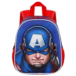 Online Capitán América Azul Mochila Mask First