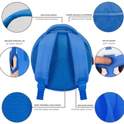 Online Capitán América Azul Mochila Emoji Send