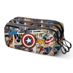 New Capitán América Multicolor Estuche Portatodo Trick FAN 2.2 Comic