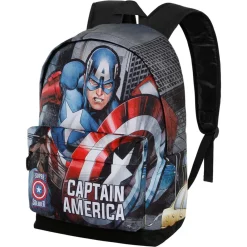Fashion Capitán América Multicolor Mochila HS FAN 2.0 Defender