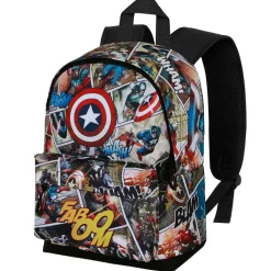 Sale Capitán América Multicolor Mochila Pequeña HS FAN Comic