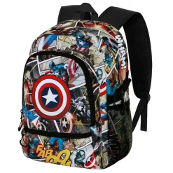 Clearance Capitán América Multicolor Mochila Fight FAN 2.2 Comic