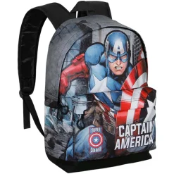 Fashion Capitán América Multicolor Mochila HS FAN 2.0 Defender