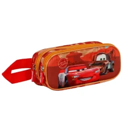 Clearance Cars 3 Rojo Estuche Portatodo Doble 3D Desert Road