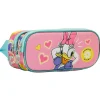 Best Daisy Rosa Estuche Portatodo Doble 3D Oops