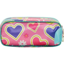 Best Daisy Rosa Estuche Portatodo Doble 3D Oops
