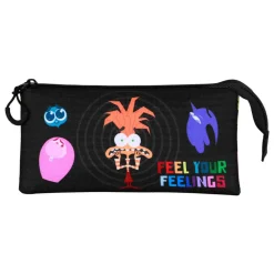 Online Del Revés 2 / Inside Out 2 Multicolor Estuche Portatodo Triple Feeling