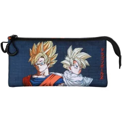 Outlet Dragon Ball Azul Oscuro Estuche Portatodo Triple Unity