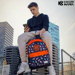 Online Dragon Ball Negro Mochila ECO 2.0 Androids