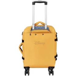 Outlet El Rey León Amarillo Maleta de Cabina 4 Ruedas Face