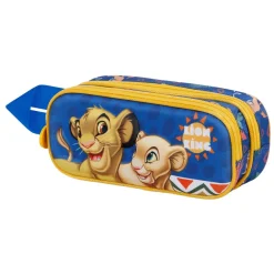 Discount El Rey León Azul Estuche Portatodo Doble 3D Nala