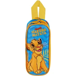 Best El Rey León Azul Estuche Portatodo Doble 3D Hakuna
