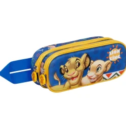 Discount El Rey León Azul Estuche Portatodo Doble 3D Nala