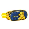 Clearance El Rey León Azul Oscuro Estuche Portatodo Doble 3D Simba Rest
