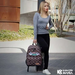 Fashion Friends Marrón Mochila HS FAN 2.0 Central Perk