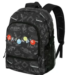 Clearance Friends Negro Mochila Fight FAN 2.0 Lights
