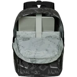 Clearance Friends Negro Mochila Fight FAN 2.0 Lights