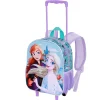New Frozen 2 Azul Mochila 3D con Ruedas Pequeña Spring