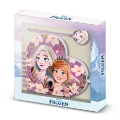 New Frozen 2 Lila Diario Corazón Llave + Boli Petal