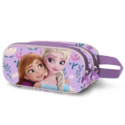 Best Frozen 2 Lila Estuche Portatodo Doble 3D Beauty