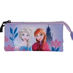 New Frozen 2 Lila Estuche Portatodo Triple Dear