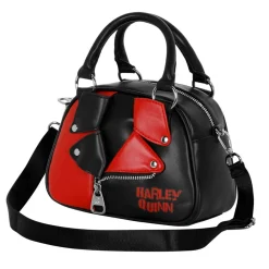 Sale Harley Quinn Negro Bolso Bowling Fashion Jacket