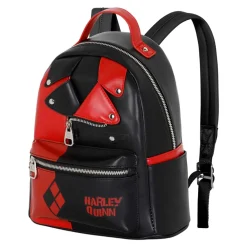 Fashion Harley Quinn Negro Mochila Heady Jacket