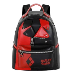 Fashion Harley Quinn Negro Mochila Heady Jacket
