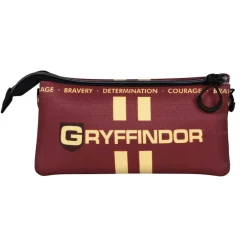 New Harry Potter Burdeos Estuche Portatodo Triple ECO Gryffindor22