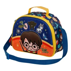 New Harry Potter Naranja Bolsa Portamerienda 3D Crest