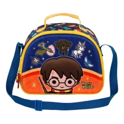New Harry Potter Naranja Bolsa Portamerienda 3D Crest