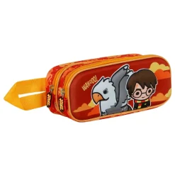 Hot Harry Potter Naranja Estuche Portatodo Doble 3D Buckbeak