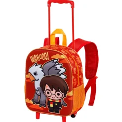 Outlet Harry Potter Naranja Mochila 3D con Ruedas Pequeña Buckbeak