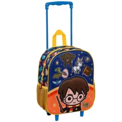 Outlet Harry Potter Naranja Mochila 3D con Ruedas Pequeña Crest